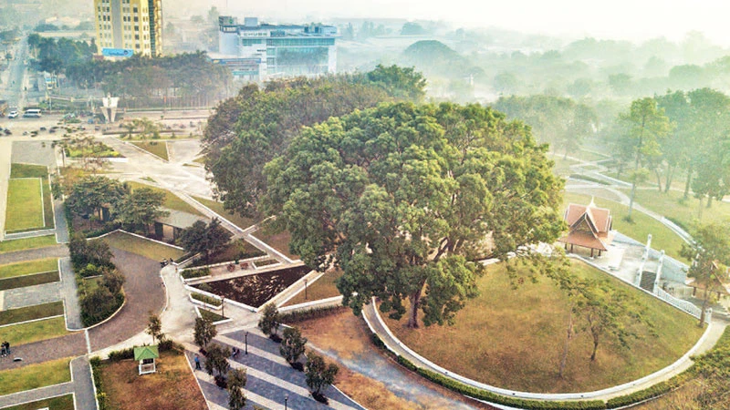 Công viên khu công nghiệp Amata, thành phố Biên Hòa.