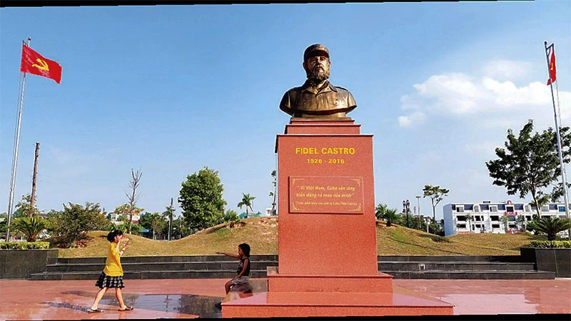 Công viên Fidel Castro tại thành phố Đông Hà, tỉnh Quảng Trị.