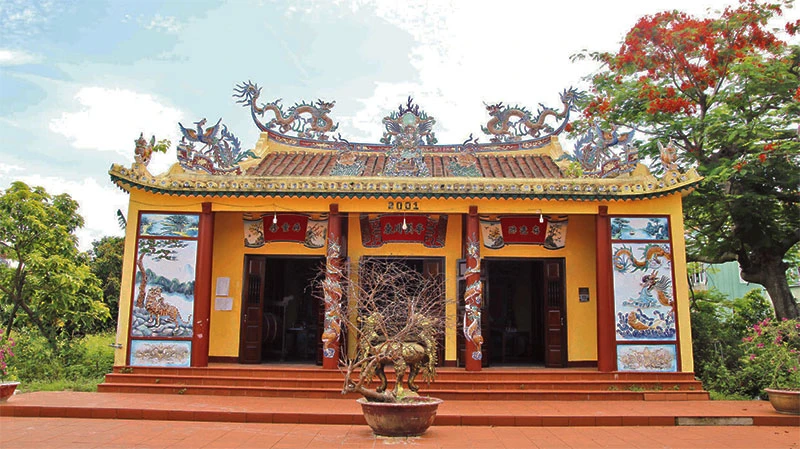 Đình làng Mỹ Xuyên Đông.