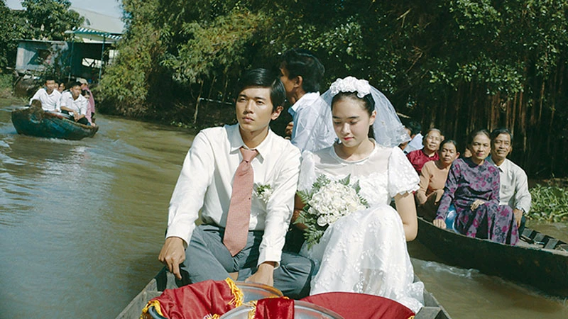 Cảnh trong phim "Tro tàn rực rỡ" của đạo diễn Bùi Thạc Chuyên.