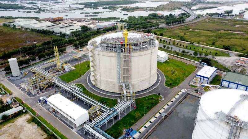 Kho cảng LNG Thị Vải được xây dựng tại tỉnh Bà Rịa – Vũng Tàu 