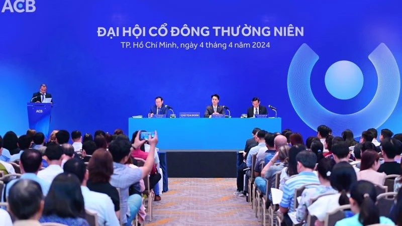 Quang cảnh Đại hội cổ đông thường niên ACB.