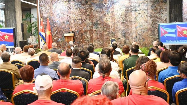 Cuba tổ chức trọng thể Lễ kỷ niệm 50 năm Việt Nam thống nhất đất nước.