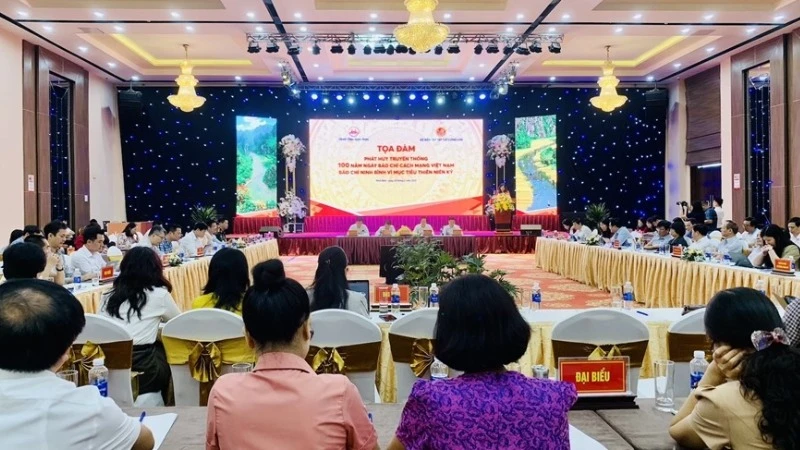 Quang cảnh Tọa đàm. (Ảnh: ANH QUANG)