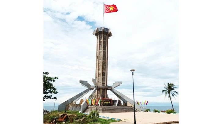 Cột cờ đảo Cồn Cỏ.