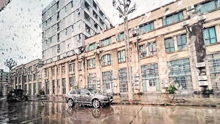 Một khu vực tập trung nhiều người làm thuê ở Sihanouk Ville.