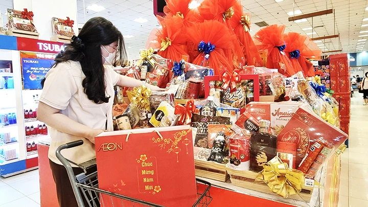 Hệ thống siêu thị AEON sẽ mở cửa bán xuyên Tết Nguyên đán 2023.