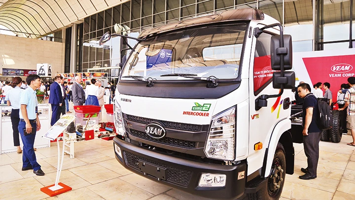 Nhiều dòng xe Việt Nam có tỷ lệ nội địa hóa từ 30-40%. Ảnh: ANH QUÂN