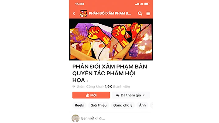 Facebook Phản đối xâm phạm bản quyền tác phẩm hội họa.