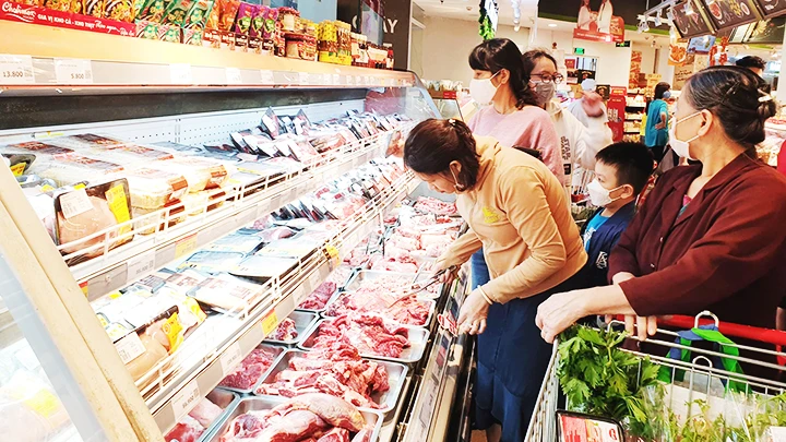 Chỉ số giá tiêu dùng tháng 9/2023 tăng 3,66% so với cùng kỳ năm 2022. Ảnh: NGUYỄN HẢI