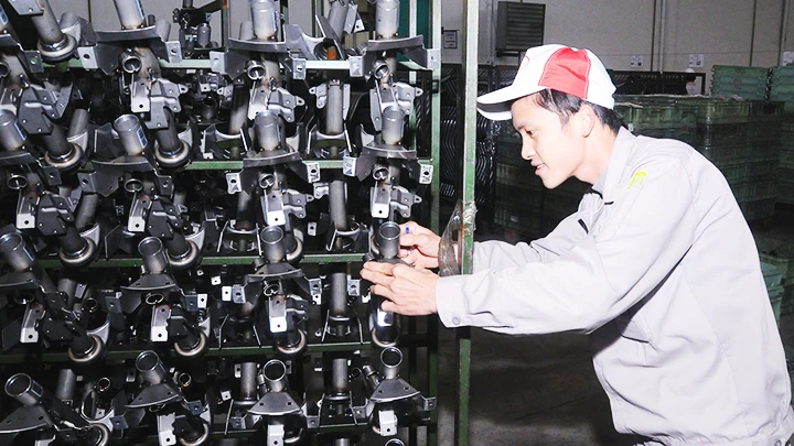 Ngành công nghiệp hỗ trợ đã có những bước phát triển đáng kể trong thời gian qua. Ảnh: NAM NGUYỄN
