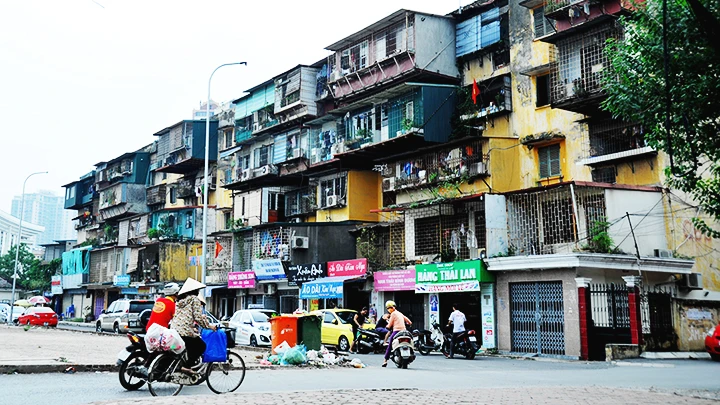 Khu tập thể Thành Công (Hà Nội). Ảnh: NAM NGUYỄN