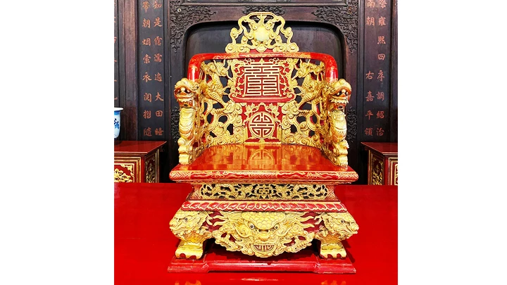 Ngai vua thời Nguyễn. Ảnh: Trung tâm Bảo tồn Di tích Cố đô Huế.