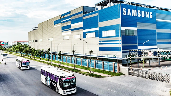 Nhà máy của Samsung Electronics Việt Nam tại Bắc Ninh. Nguồn: SAMSUNG