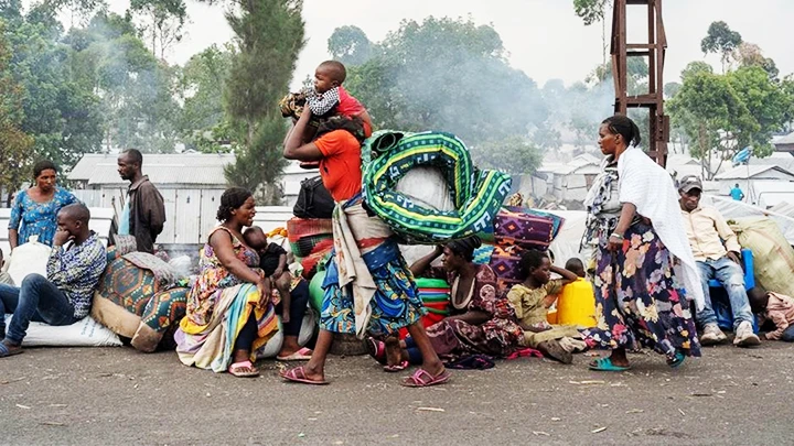 Người dân tiếp tục chạy trốn khỏi cuộc xung đột ở miền đông CHDC Congo. Ảnh: UNHCR
