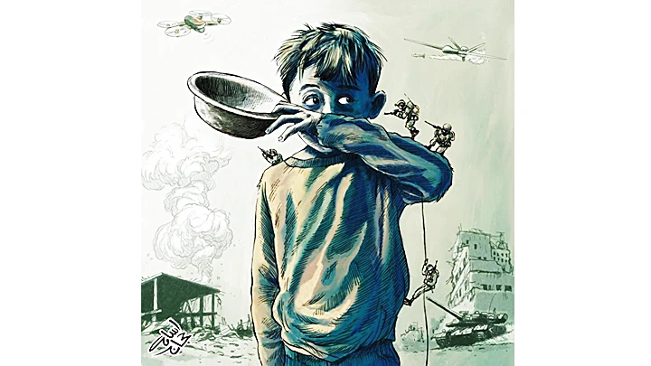 Biếm họa: OSAMA HAJJAJ