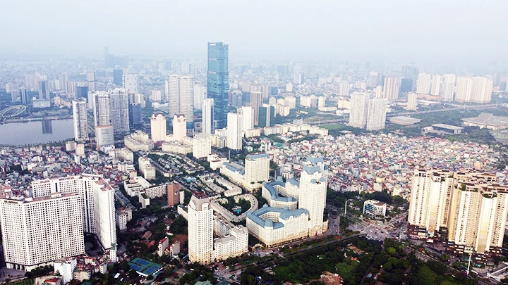 Bất động sản là một trong những lĩnh vực thu hút vốn đầu tư lớn từ Hàn Quốc. Ảnh: ANH QUÂN