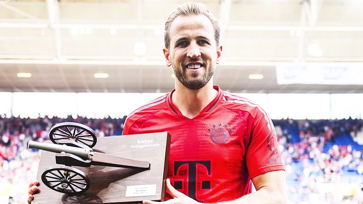 Harry Kane đi vào lịch sử Bundesliga