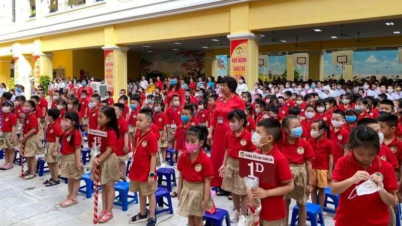 Hàng loạt địa phương công bố lịch tựu trường năm học mới. (Ảnh minh họa)