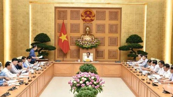 Quang cảnh cuộc họp. (Ảnh: VGP)
