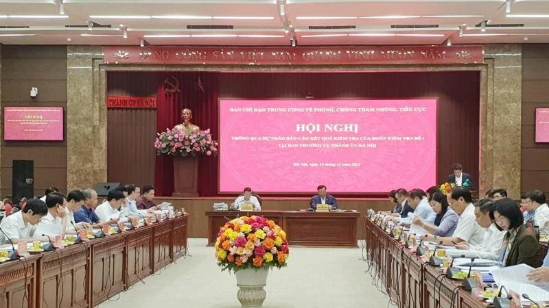 Quang cảnh buổi làm việc.