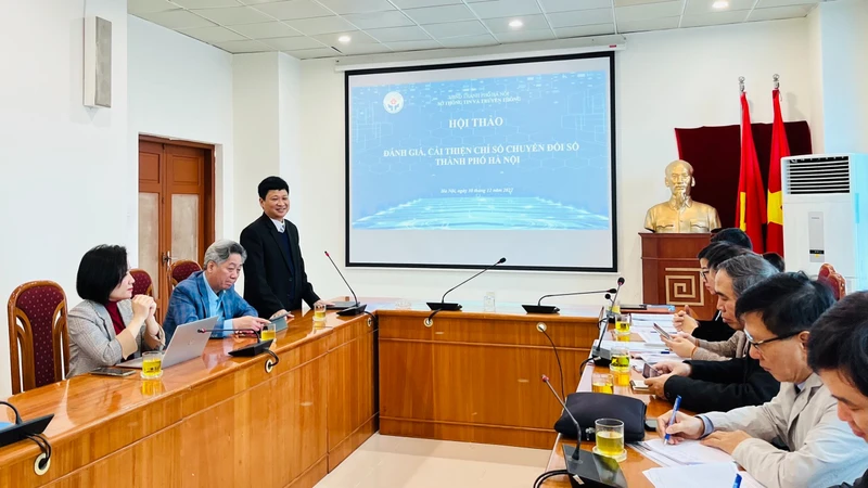 Quang cảnh buổi Hội thảo.