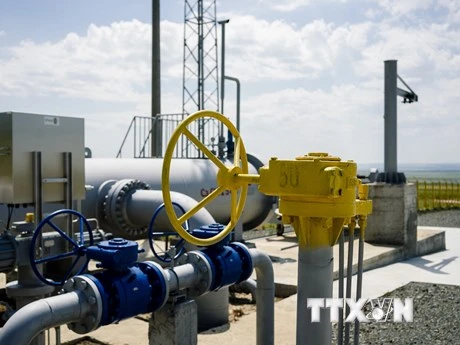 Một trạm trung chuyển khí đốt tự nhiên tại Lozenets, Bulgaria. (Ảnh: AFP/TTXVN)