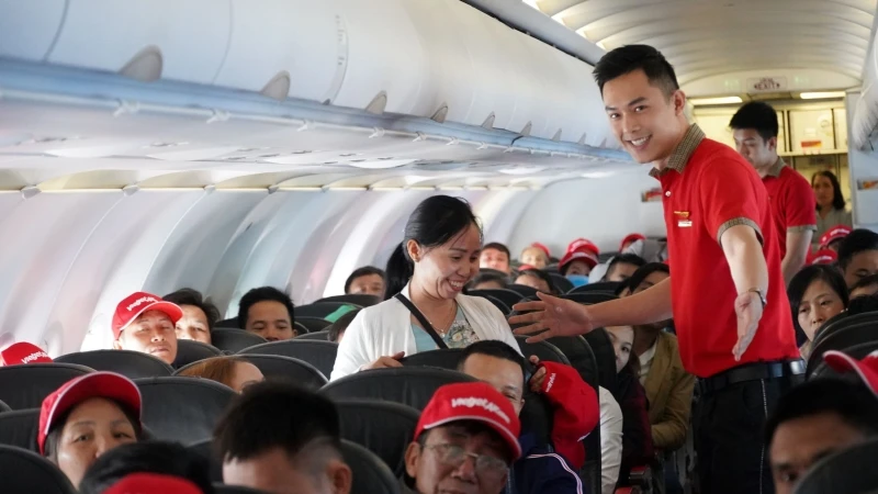 Ngày đôi 6/6, Vietjet giảm 90% cực phiêu