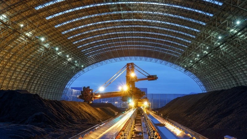 Kho than một Nhà máy Nhiệt điện của Tập đoàn Điện lực Việt Nam.