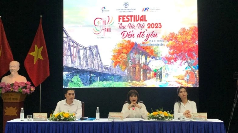 Ban tổ chức thông tin về chương trình Festival Thu Hà Nội.