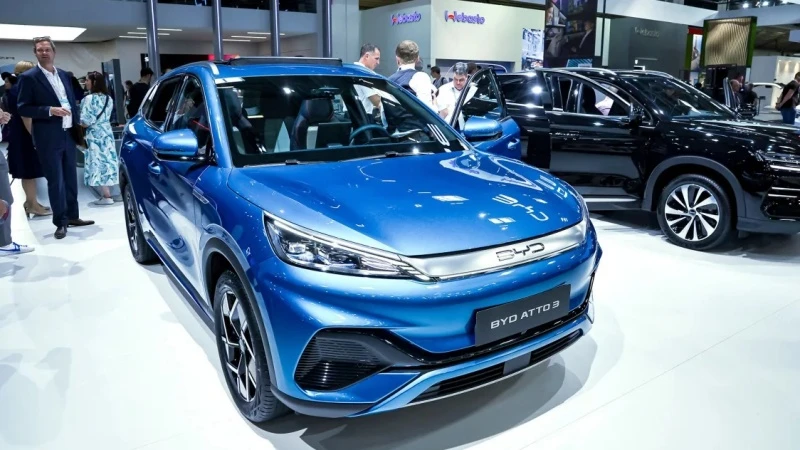 Mẫu xe của BYD. (Nguồn: Reuters)