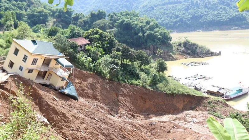 Thủ tướng Chính phủ yêu cầu tập trung ứng phó nguy cơ sạt lở đất, lũ quét, ngập lụt cục bộ ở Bắc Bộ. (Ảnh minh họa: Báo Chính phủ)