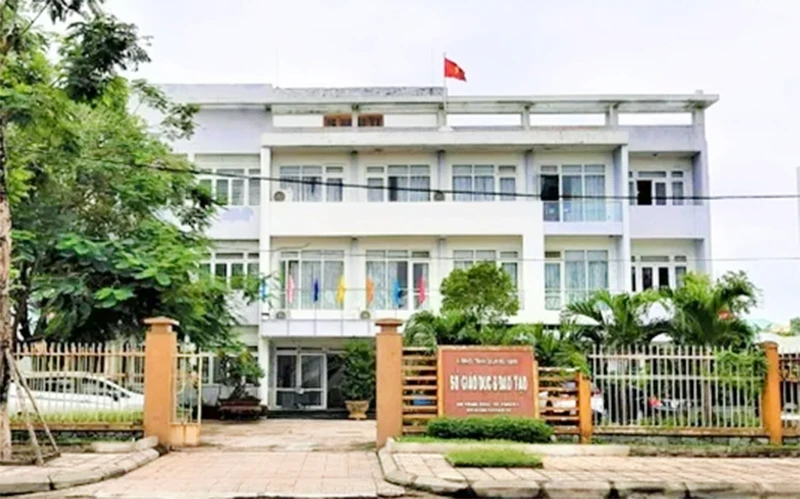Trụ sở của Sở Giáo dục và Đào tạo Quảng Nam, nơi xảy ra nhiều sai phạm trong mua sắm thiết bị dạy ngoại ngữ do AIC thực hiện.