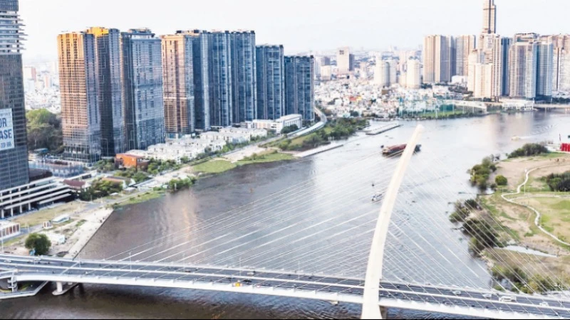 Một góc đô thị Thành phố Hồ Chí Minh