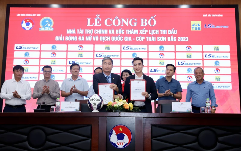 Năm thứ 12 liên tiếp Thái Sơn Bắc tài trợ cho Giải bóng đá nữ Vô địch quốc gia.