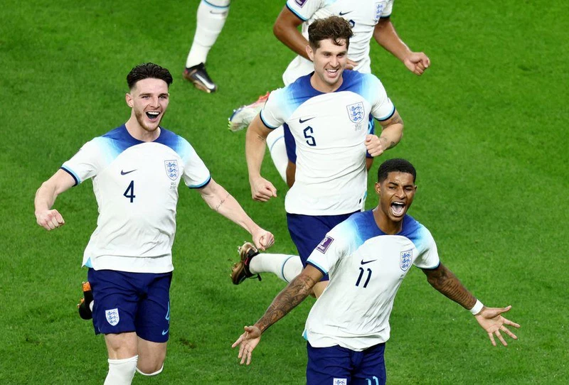 Anh vượt qua Xứ Wales trong một trận đấu lấn lướt. (Ảnh: Reuters)