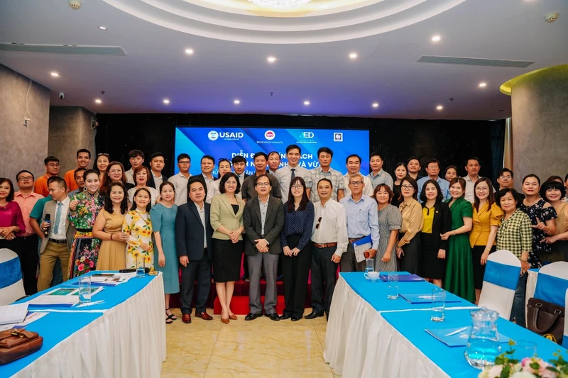Các đại biểu tham dự Diễn đàn chính sách doanh nghiệp nhỏ và vừa.