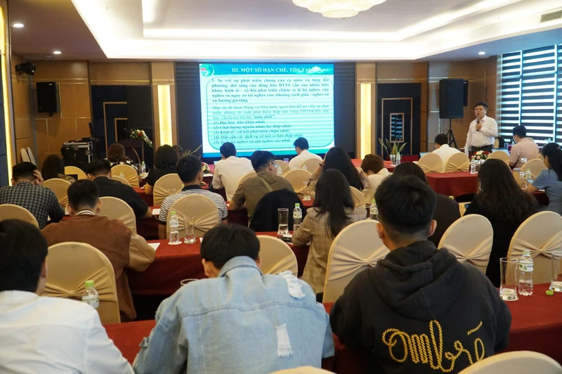Tập huấn nâng cao kỹ năng, năng lực thực hiện Chương trình giảm nghèo về thông tin cho phóng viên, biên tập viên khu vực miền Trung