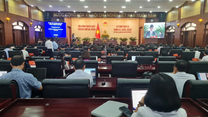 Khai mạc kỳ họp 15, HĐND thành phố Đà Nẵng nhiệm kỳ 2021-2026
