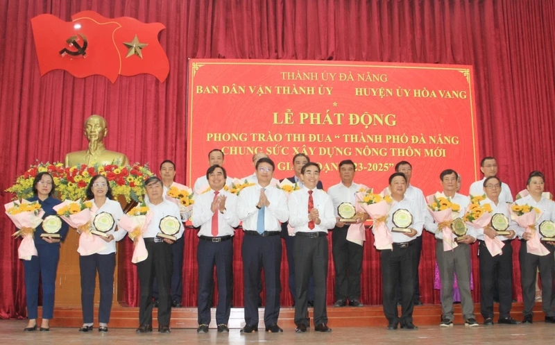 Phát động đăng ký hỗ trợ xây dựng nông thôn mới ở Hòa Vang giai đoạn 2023-2025.