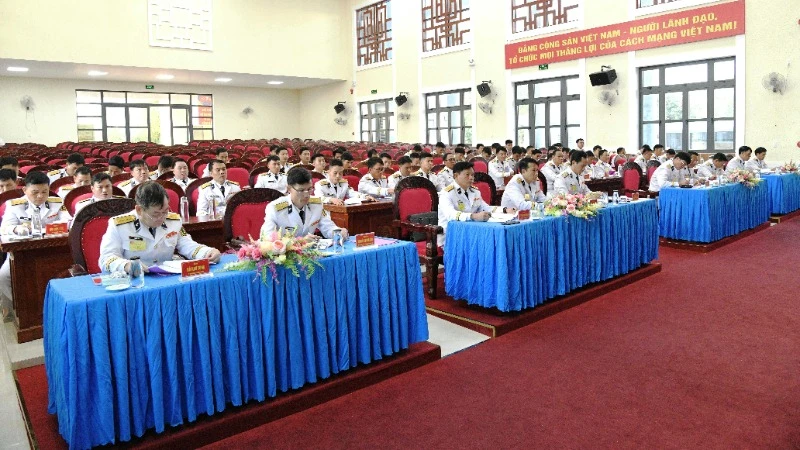 Đại hội làm trước để rút kinh nghiệm chỉ đạo của Chi bộ Tàu 251, Hải đội 512, Lữ đoàn 127, Bộ Tư lệnh Vùng 5 Hải quân.