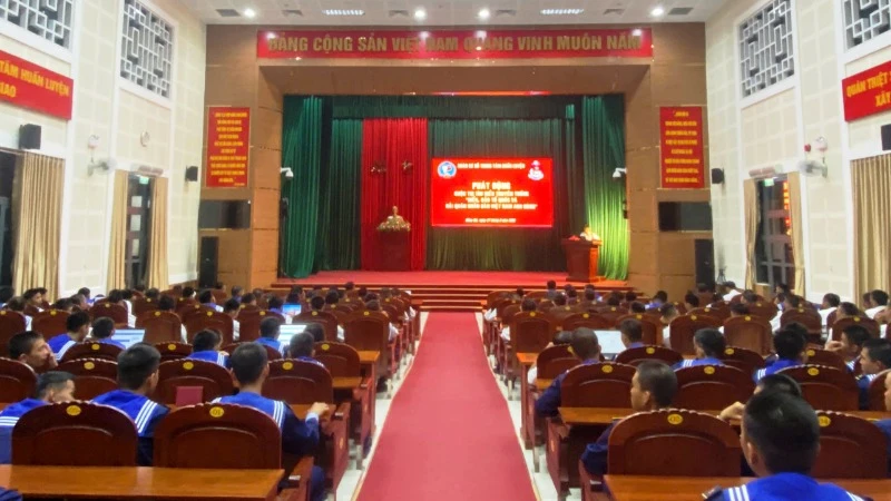 Cuộc thi được tổ chức nghiêm túc, chặt chẽ tại các đơn vị trong toàn Vùng 2.
