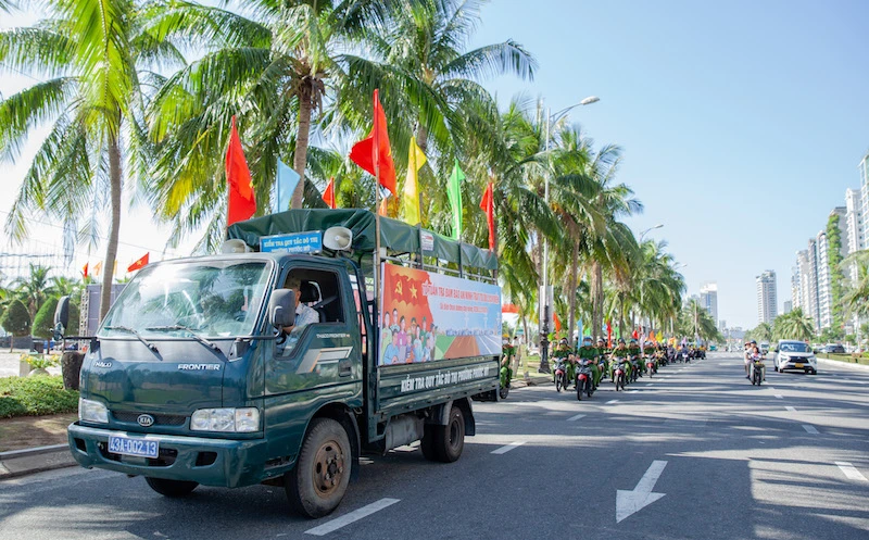 Đà Nẵng ra mắt mô hình "Phối hợp tuần tra bảo đảm an ninh trật tự du lịch biển". 