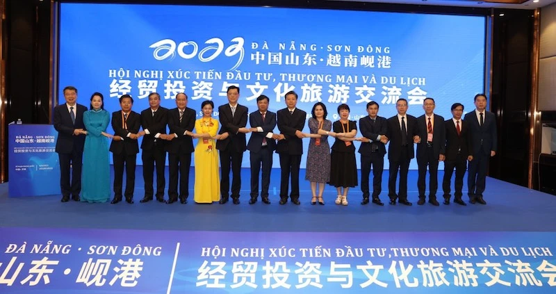 Đà Nẵng đẩy mạnh xúc tiến đầu tư, thương mại du lịch tại tỉnh Sơn Đông (Trung Quốc). (Ảnh: Ban Tuyên giáo Thành ủy Đà Nẵng cung cấp)