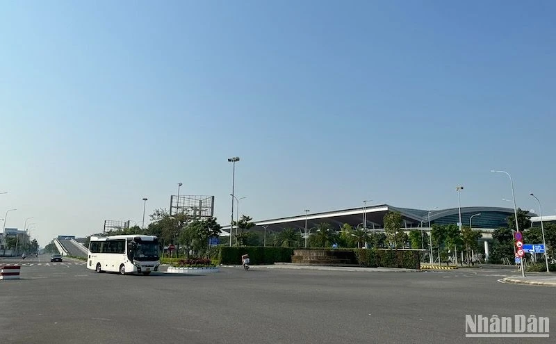 Một góc Cảng hàng không quốc tế Đà Nẵng. Ảnh: ANH ĐÀO