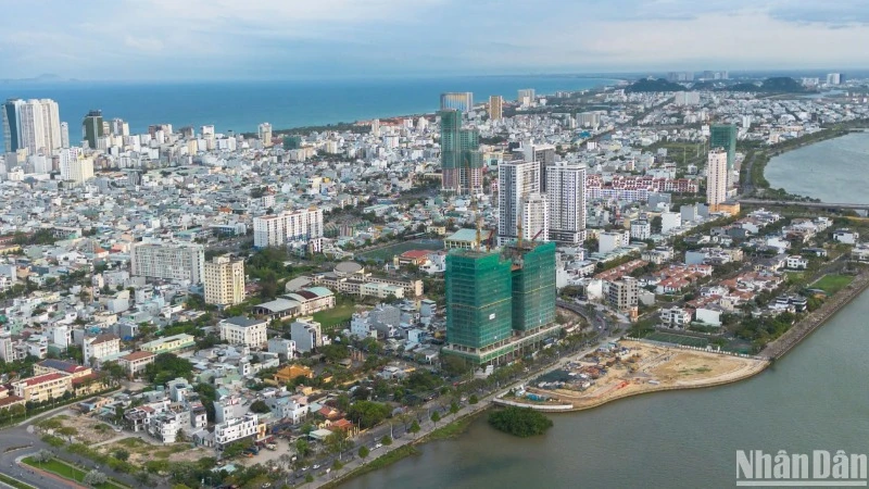Một góc thành phố Đà Nẵng. (Ảnh: ANH ĐÀO)