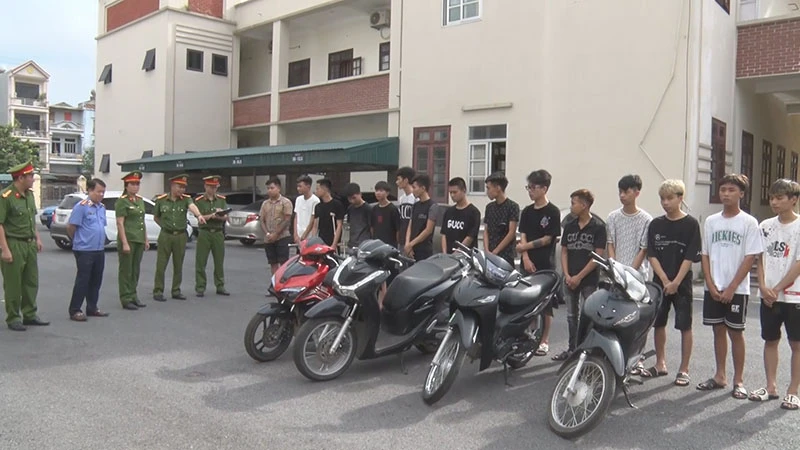 Các đối tượng có hành vi gây rối trật tự công cộng bị khởi tố.