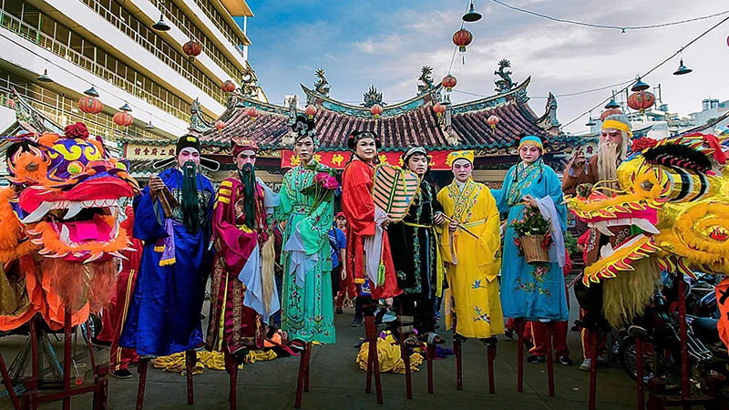 Tết Nguyên tiêu tại TP Hồ Chí Minh. Ảnh | THÀNH ĐẠT