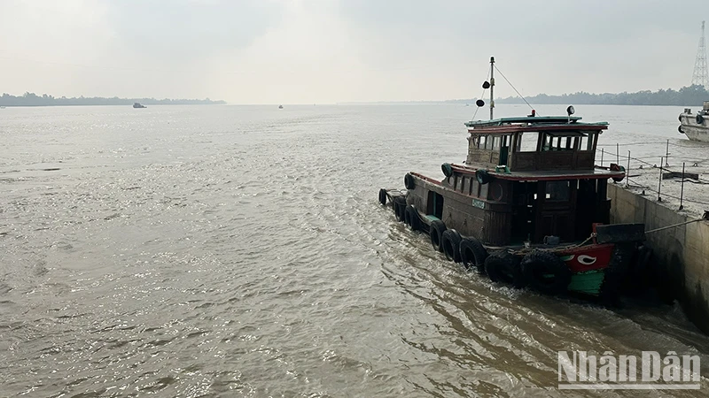 Luồng Trần Đề đáp ứng yêu cầu chạy tàu trọng tải 2.000DWT.