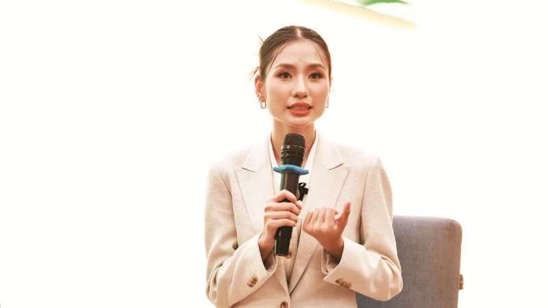 Hoa hậu Nguyễn Thanh Hà dành nhiều tâm huyết cho các dự án bảo vệ môi trường. (Ảnh Cộng tác viên)